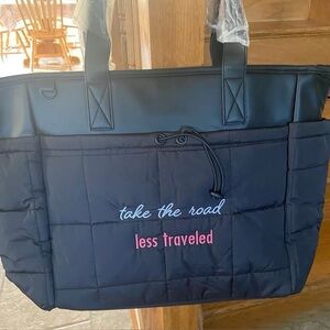 Thirty-one Brand new black commuter quilted tote